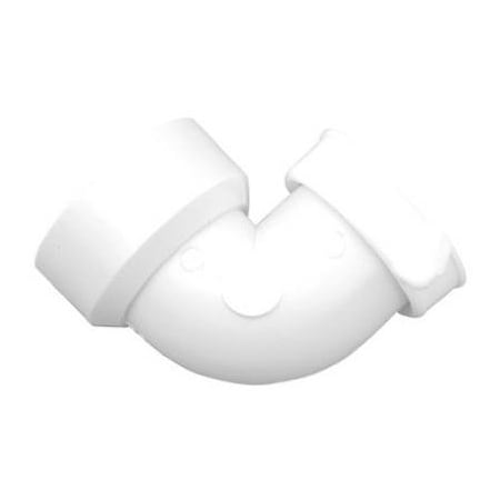 Brasscraft MP WHT Plas 90DEG Elbow 848-630